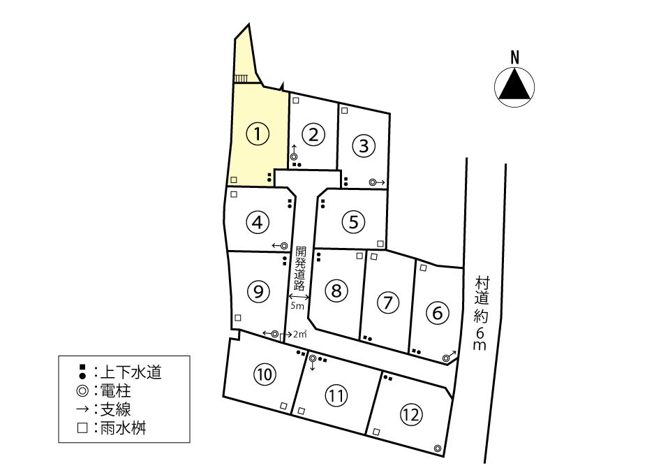 区割図