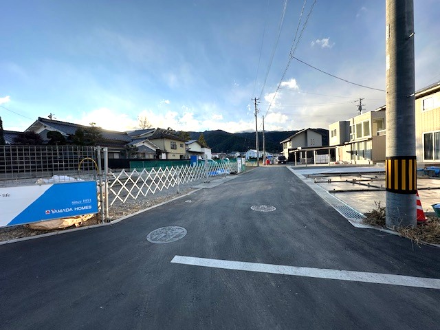区画10の前面道路 幅員5m 2025.12.2撮影 区画10の前面道路 幅員5m 2025.12.2撮影