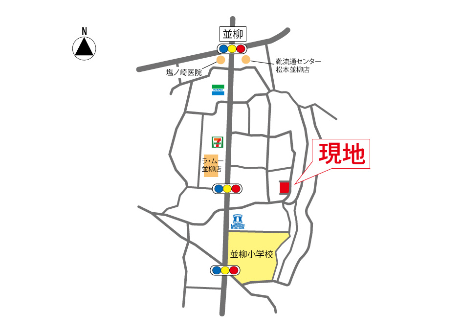 案内図 案内図(地図)