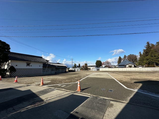 区画4、5の宅地延長部分（砕石仕上げ）R6.12撮影