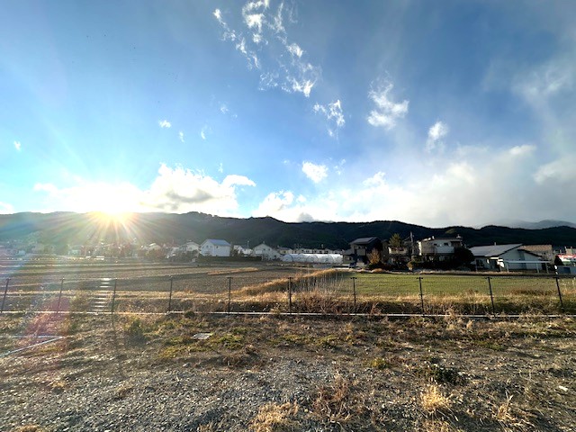 区画1の西側の景観 2025.12.5撮影 区画1の西側の景観 2025.12.5撮影