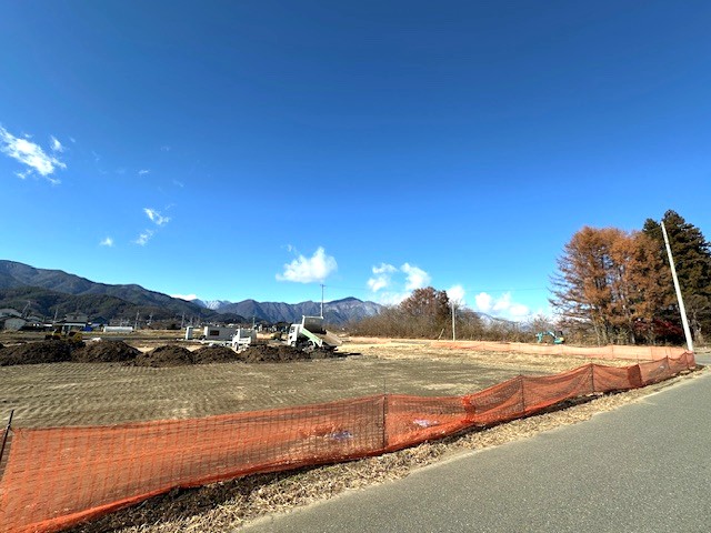 分譲地北西側方面　2025.12撮影